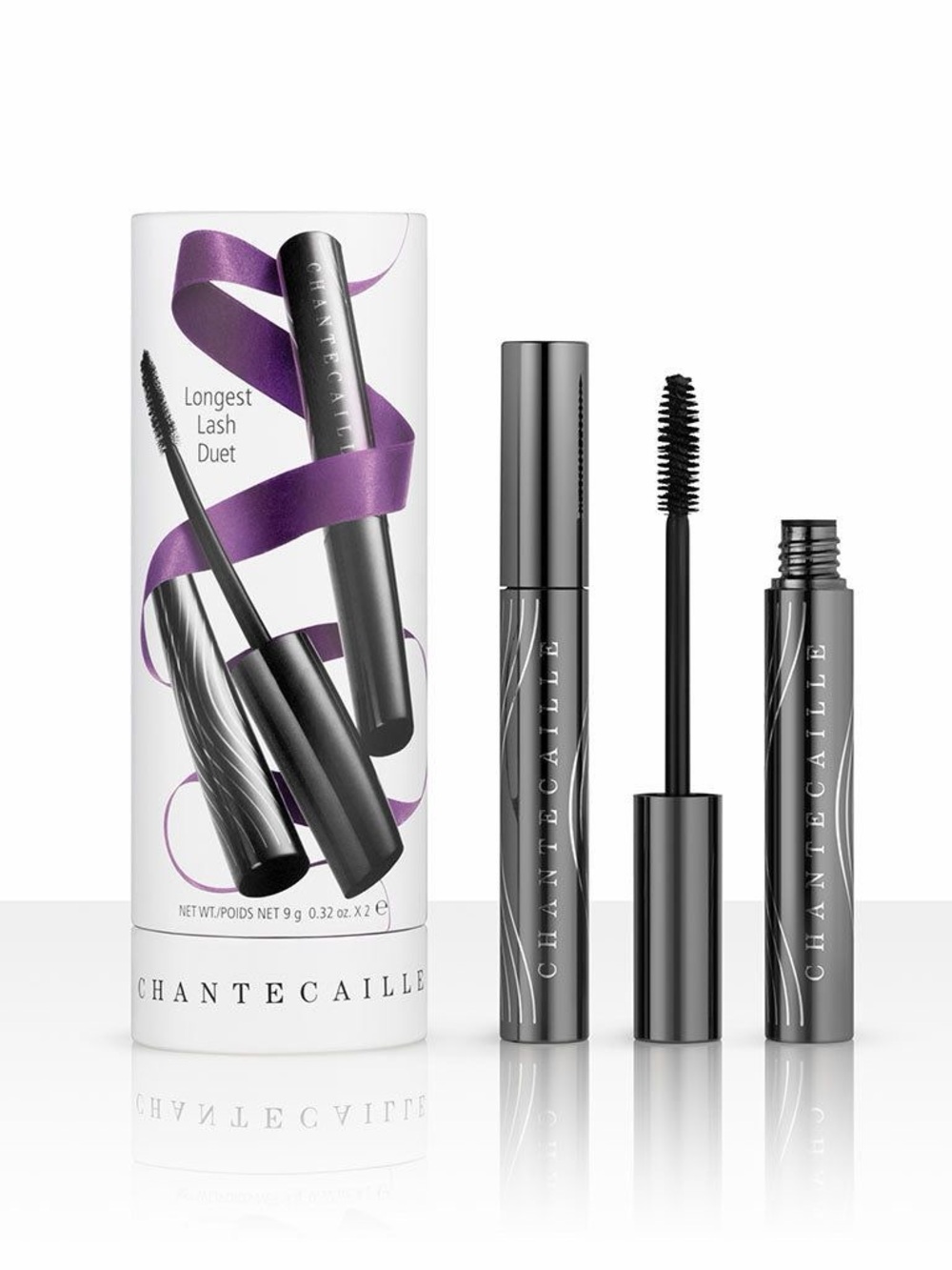 Chantecaille Longest Lash Duet set of 2 Mascaras in Black NEW